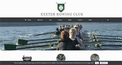 Desktop Screenshot of exeterrowingclub.com